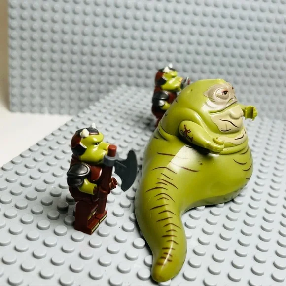 Jabba and Gamorrean star wars Custom Minifigures Lot of 3 - Picture 3 of 3